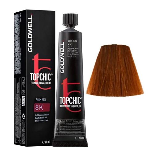 8k Blond Cuivré Clair Goldwell Topchic Warm Reds Tb 60ml 