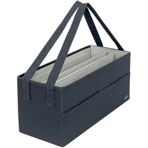 Leitz Sac de travail et de rangement en tissu , Sacoche pliable pour ordinateur portable & Rangement pour accessoires de bureau et