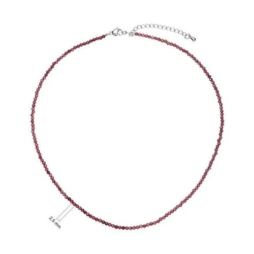 Collier De Perles Avec Grenats Véritables 42012.3 Grenat