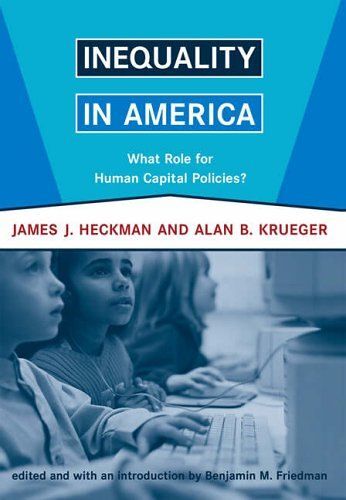 Inequality In America: What Role For Human Capital Policies?