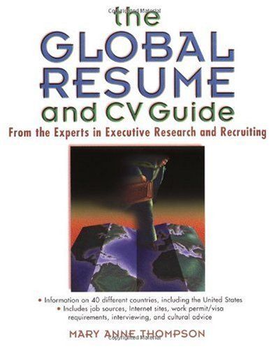 The Global Resume And Cv Guide