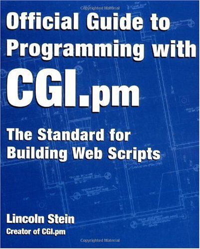 Official Guide To Programming With Cgi.Pm