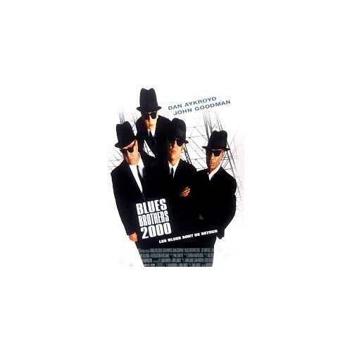 Blues Brothers 2000 - John Landis - Dan Aykroyd - John Goodman - 1999 - Affifche De Cinéma Pliée 60x160 Cm
