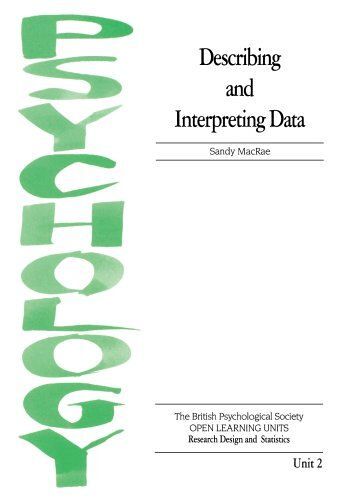 Olu: Research Design And Statistics: V. 2: Describing And Interpreting Data
