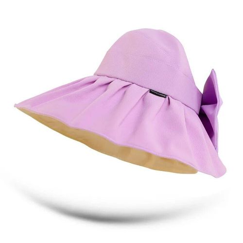 Chapeau De Soleil Africain Haut De Gamme Pour Femme,Grand Avant-Toit,Protection Solaire,Chapeau De Poisson Pliable,Chapeau De Suffolk,Chapeau De Randonnée À Grand Bord,Été - Type Butterfly 4