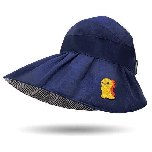 Chapeau De Soleil Africain Haut De Gamme Pour Femme,Grand Avant-Toit,Protection Solaire,Chapeau De Poisson Pliable,Chapeau De Suffolk,Chapeau De Randonnée À Grand Bord,Été - Type Cartoon 4