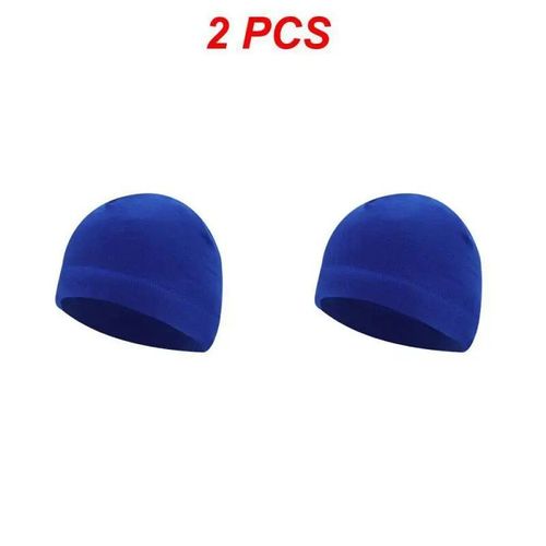 Chapeau De Sport Extérieur Smile Pour Hommes Et Femmes,Pêche,Cyclisme,Chasse,Militaire,Chaud,Coupe-Vent,Camping,Randonnée,Casquettes,1 Pièce,2 Pièces,Hiver - Type Sapphire 2pcs