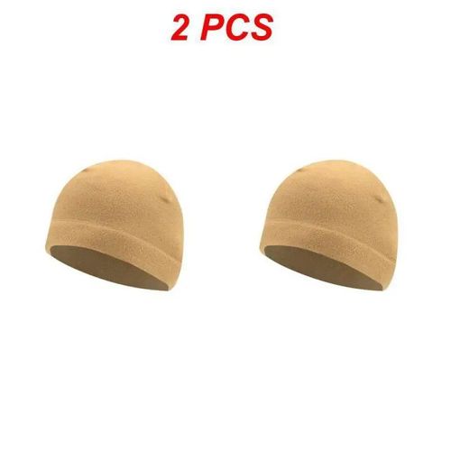 Chapeau De Sport Extérieur Smile Pour Hommes Et Femmes,Pêche,Cyclisme,Chasse,Militaire,Chaud,Coupe-Vent,Camping,Randonnée,Casquettes,1 Pièce,2 Pièces,Hiver - Type Khaki 2pcs