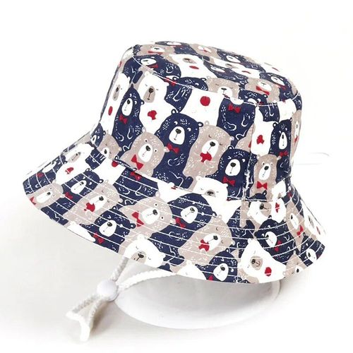 Chapeau D'été En Coton Fin Pour Bébé,Chapeau De Pêcheur À Motifs D'animaux,Protection Solaire Pour Enfants,Casquette De Bassin - Type Hat2