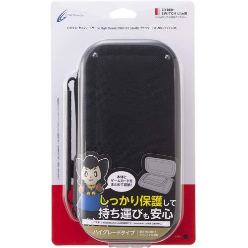 Cyber · High-Grade Semi-Hard Case For Nintendo Switch Lite (Black) [Import Japonais]
