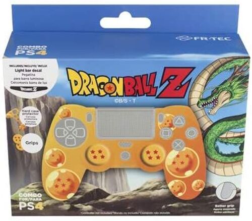Dragon Ball Z Combo Pack For Playstation 4 (Controller Cover / Grip / Led Sticker Set) [Import Japonais]