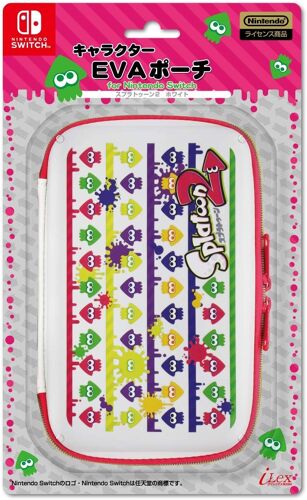 Splatoon 2 Eva Pouch For Nintendo Switch (White) [Import Japonais]