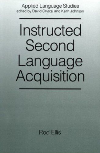 Instructed Second Language Acquisition