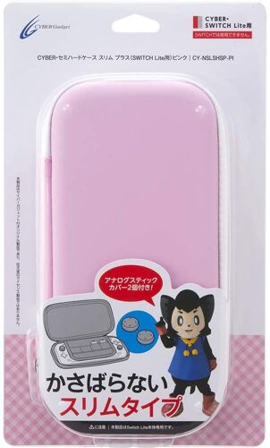 Cyber · Semi-Hard Case Slim Plus For Nintendo Switch Lite (Pink) [Import Japonais]