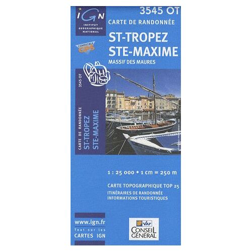 Saint-Tropez 1 : 25 000