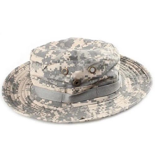 Bonnet De Soleil Militaire À Bords Arrondis,Chapeau De L'armée Américaine,Seau De Sniper,Chapeau De Soleil Militaire Forêt/Acu/Cp #I