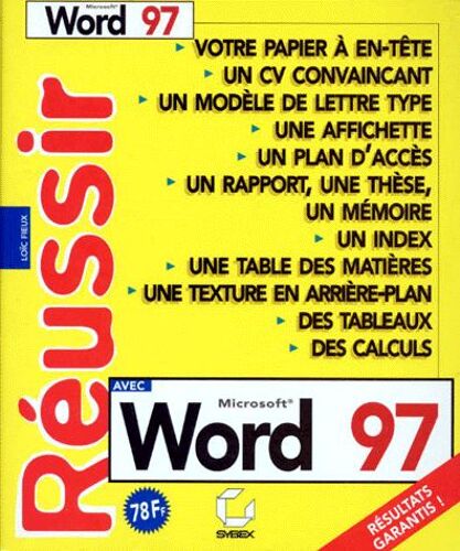 Réussir Avec Word 97