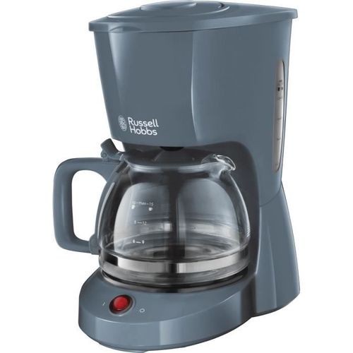 Russell Hobbs Textures 22613-56 - Cafetière - 10 tasses - gris