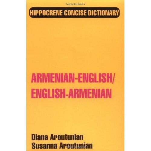 Armenian/English-English/Armenian Concise Dictionary