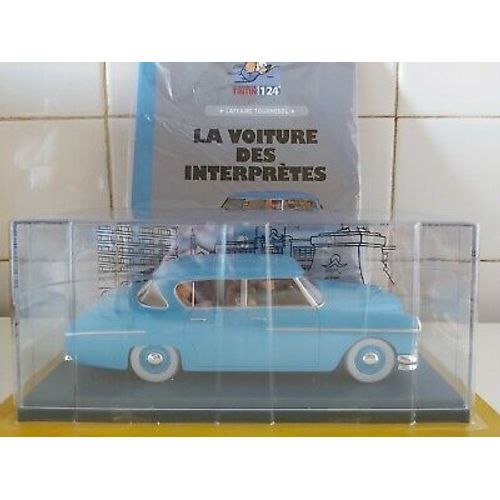 Voiture Tintin 1/24 La Voiture Des Interprètes De L'affaire Tournesol N°34
