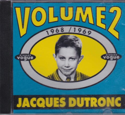 Jacques Dutronc,Volume 2 1968/1969 .Cd 27 Titres