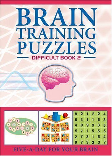 Brain Training Puzzles: Difficult Book 2