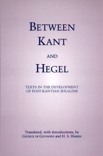Between Kant And Hegel