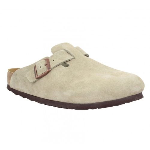Sabots Chaussons Birkenstock Boston Cuir Suede M