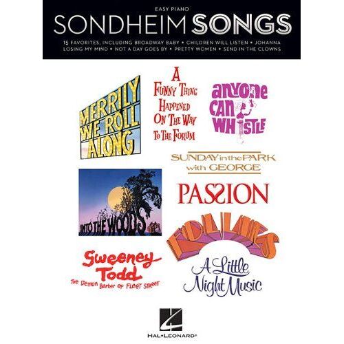 Sondheim Songs, Easy Piano