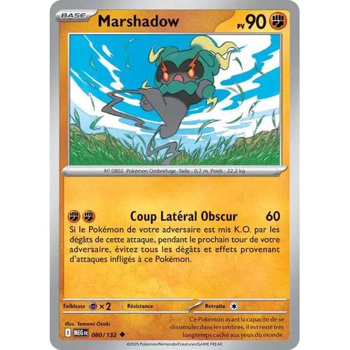 Carte Pokémon - Marshadow - 080/132 - Méga-Evolution