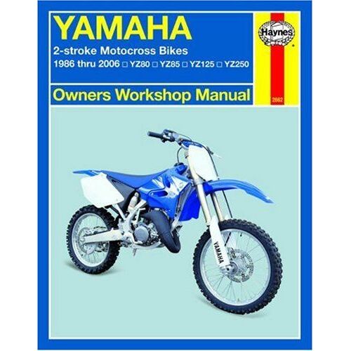 Yamaha 2-Stroke Motocross Bikes (86 - 06) Haynes Repair Manual
