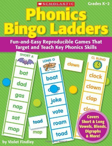 Phonics Bingo Ladders Grd K-2
