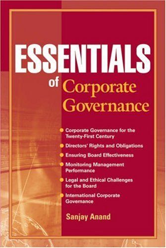 Essentials Of Corporate Governance