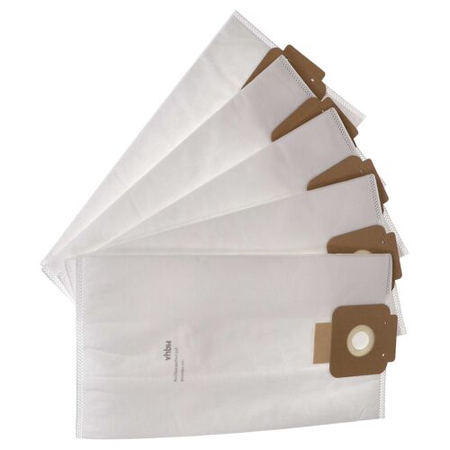 vhbw 5x Sacs compatible avec Sprintus ERA EVO, PRO, TEC aspirateur - microfibres non tissées, 40,8cm x 22,8cm blanc