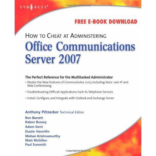 How To Cheat At Administering Office Communicator 2007