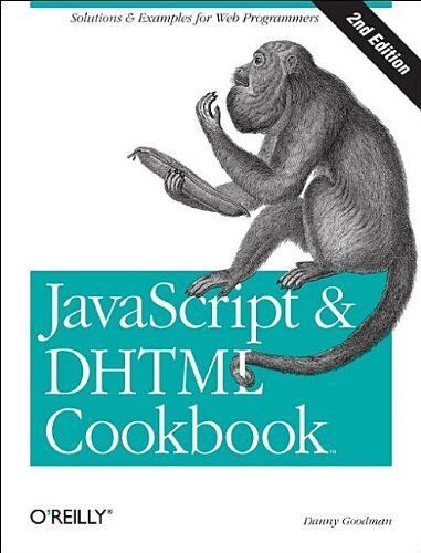 Javascript & Dhtml Cookbook