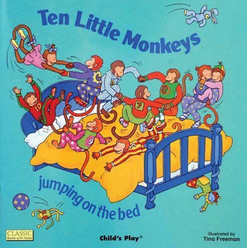 Ten Little Monkeys Jumping On The Bed
