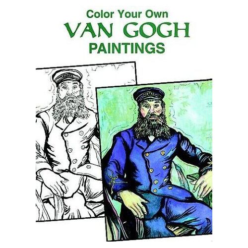 Colour Your Own Van Gogh Paintings