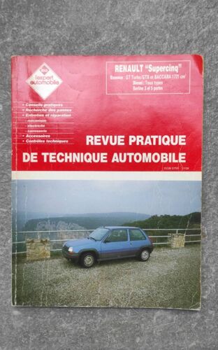 Revue Pratique De Technique Automobile Renault Super Cinq
