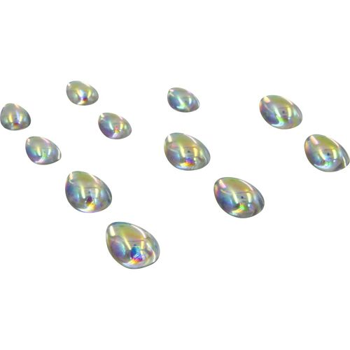 Sticker Holographique Goutte 3d 22 Pièces