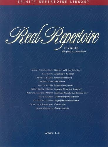 Real Repertoire For Violin