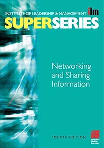 Networking And Sharing Information Super Series (Ilm Super Series)