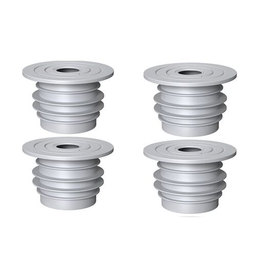 4 Pièces Couvercle Déodorant D'Égout de Drain Sol, Joint Tuyau Vidange Machine à Laver Anti- en Silicone 18 35 Mm, D'Étanchéité Anneau