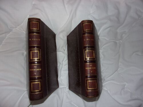 La Petite Soeur, 1882 Année De L¿ Edition Originale, Reliures Demi Cuir D' Époque