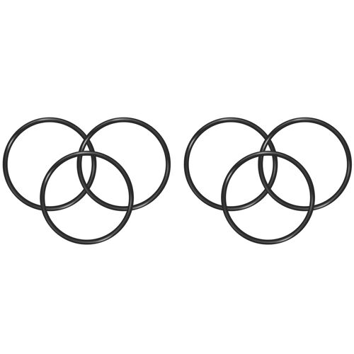 151122 Joints Toriques de Remplacement pour Joint Torique Bleu Grande Taille Buna-N (Paquet 6)