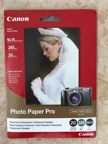 Canon 20 papier photo 10*15cm 245g/m2