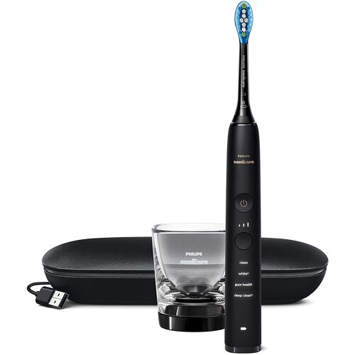 Brosse À Dents Électrique Rechargeable Connectée Diamondclean Noir