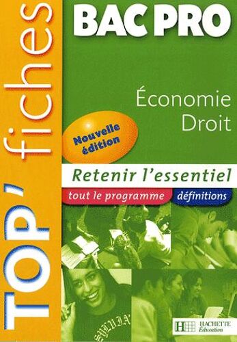 Economie Droit Bac Pro
