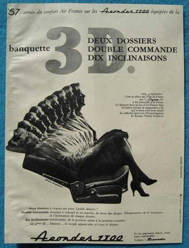 Publicité Papier - Voiture Simca Aronde 1300 De 1956