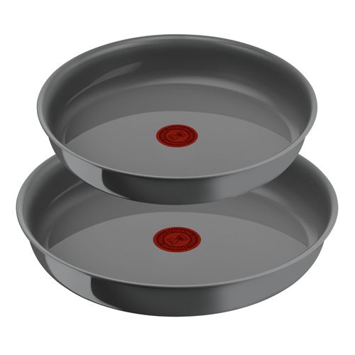 Tefal L2619102 Ingenio Renew On, Lot 3pcs, 2 Poêles + Poignée Amovible, Céramique